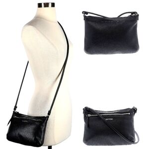 Calvin Klein Black Crossbody Bag - 9.75" x 7.25" x 1"39 x 1"